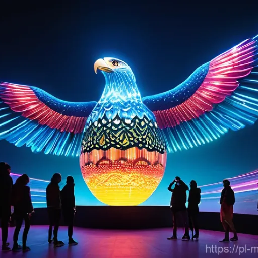 메타버스 페스티벌에서의 사용자 피드백 수집 - **Vibrant Metaverse Music Festival with Polish Flair:**
    A bustling and visually stunning virtual...